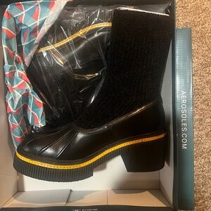 Aerosoles Ryan Waterproof Leather Duck Boot